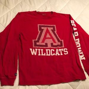 Red University of Arizona Long Sleeve Shirt